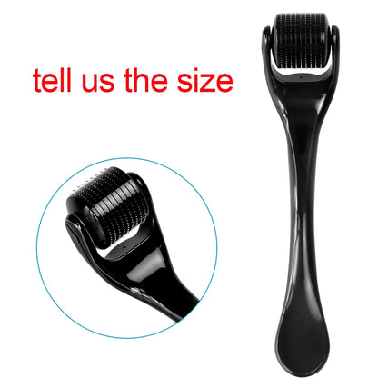DRS 540 Titanium Derma Roller for Hair Regrowth Growth Mesoroller Beard Face DermaPen Skin Care Micro Needle Roller Dermaroller