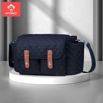 Stroller Organizer Bags Magnetic Buckle Mummy Travel Hanging Bag Bottle Holder Pram Diaper Bags Baby Stroller Accessories