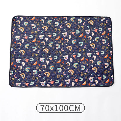 1PC Washable Reusable Pet Mat Training Pad, Suitable for Dogs and Cats, Non-Slip,Dog Cat Pad Blanket,  Pet Accessories