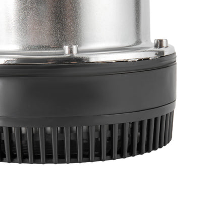 6000L/H Submersible Sewage Pump, 12V DC Sewage Dirty Water Pump 160W Stainless Steel Durable Drain Septic Sump Celler Pump