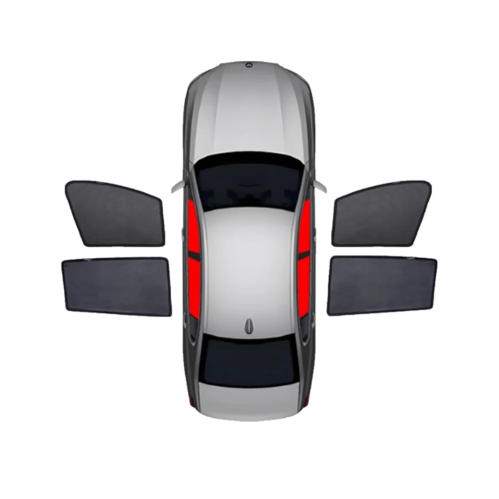 For Leapmotor C10 2024~2026 2025 Car Magnetic Mesh Privacy Sunshade Side Window Sun Shade Mosquito Net Protection Accessories