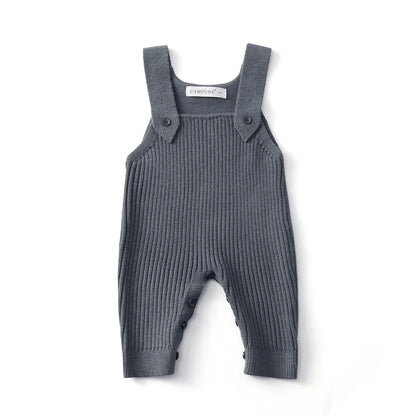 MILANCEL New Spring Baby Overall 3M-6Y Solid Color Infant Girls Knit Rompers 6 Colors Versatile Children Suspenders Jumpsuit