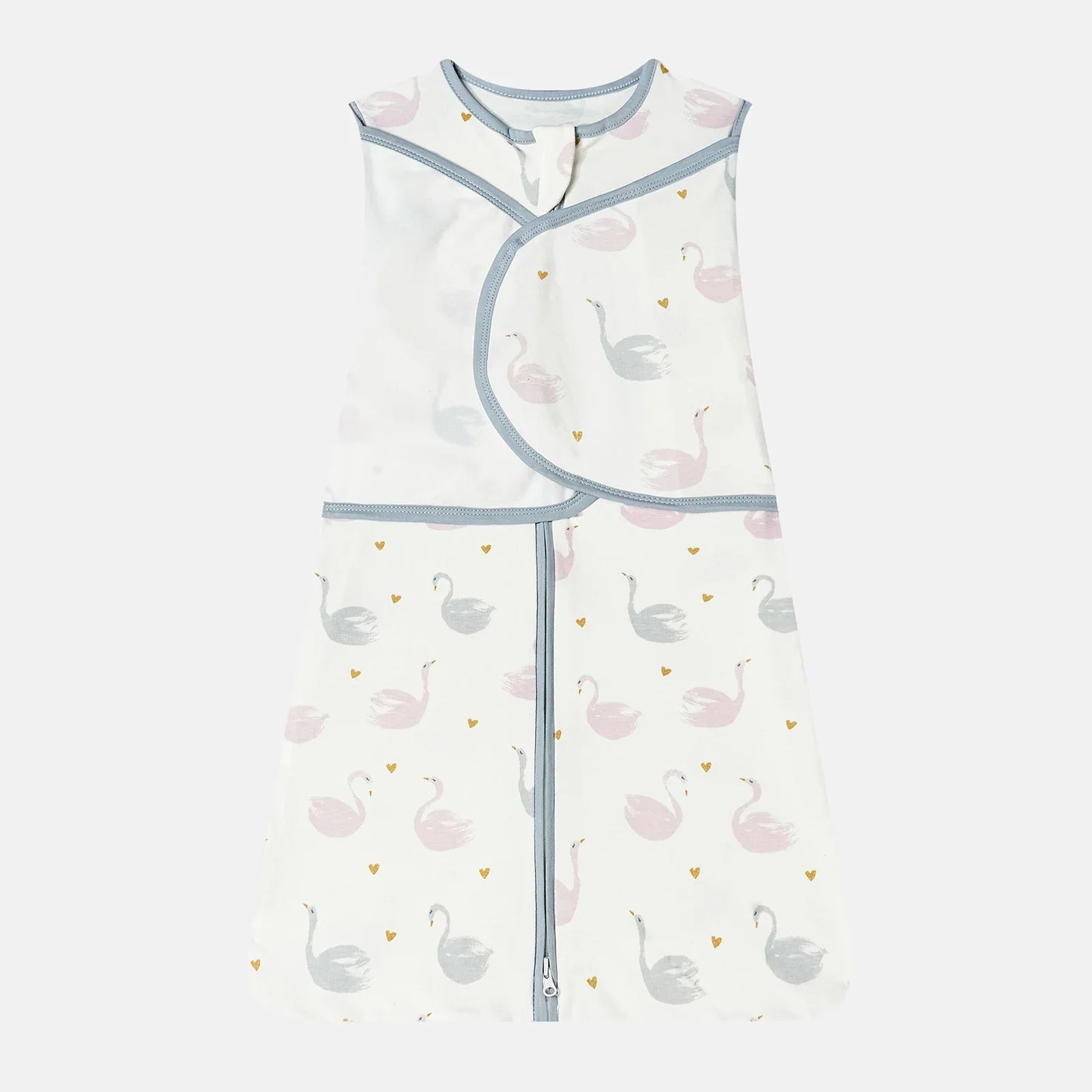 Baby Sleeping Bag For Newborn Sleep Aid Thin Soft Cotton Boys Girls Wrap Sleepwear Adjustable Breathable Baby Swaddle Blanket