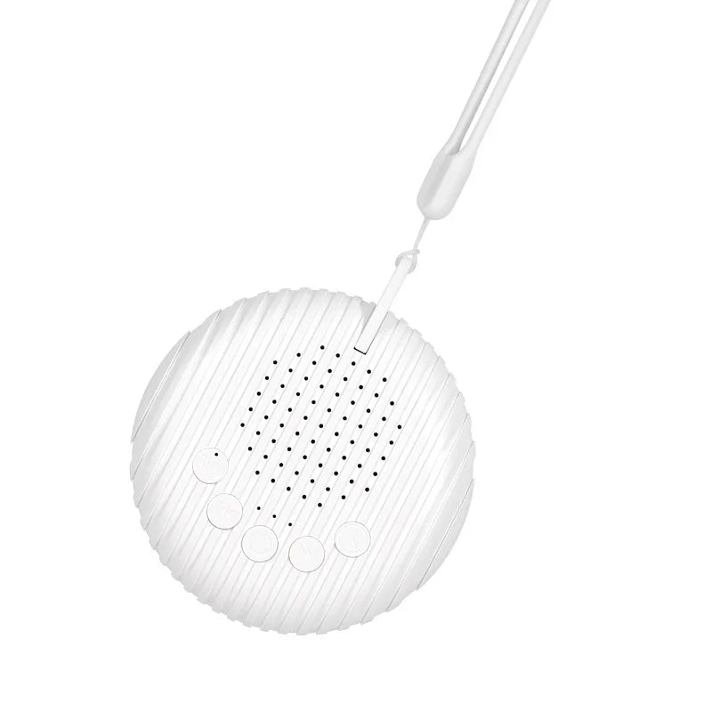 White Noise Sound Machine Portable Baby Sleep Machine 10 Soothing Sounds Volume Adjustable Built-in Rechargeable Battery USB
