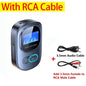VIKEFON Car AUX Bluetooth Audio Receiver Transmitter TF Card Jack RCA Airplane Wireless Adapter Mic for TV PC Headphone Speaker