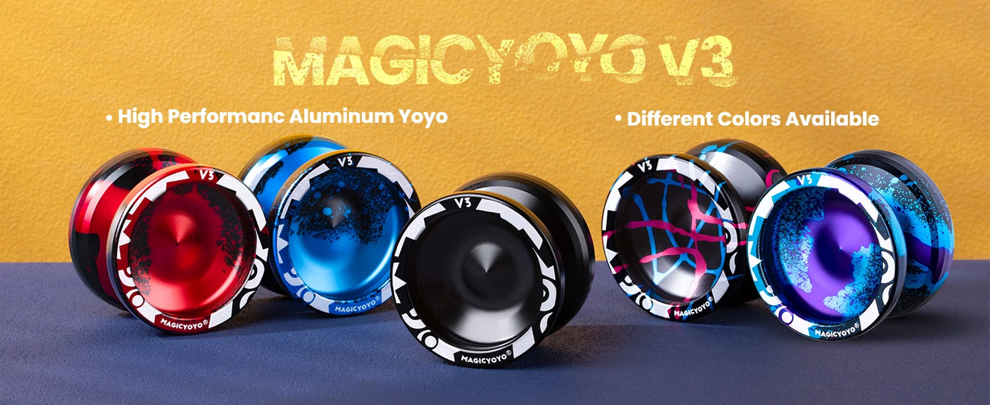 MAGICYOYO V3 Yoyo for Kids 8-12 or Above, Responsive Yoyo Professional with Dual Function, Professional Trick Yo yo for Adults w