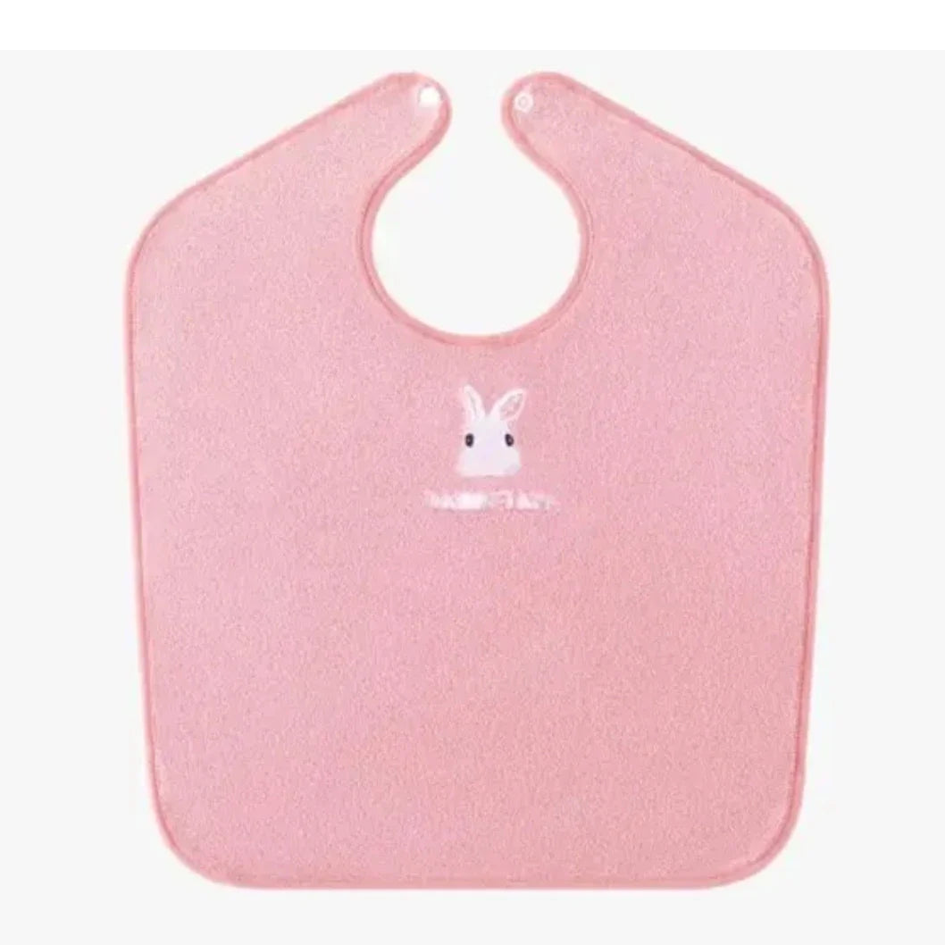 Baby Grooming Bib for Toothbrushing Stain Resistant Toddler Eating Smock Washable Kids Feeding Apron with Snaps Soft