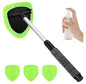 Telescopic Car Window Windshield Cleaning Brush Set Microfiber Window Glass Cleaner Car Window Cleaner Scraping Mist Eliminator