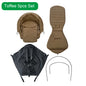 MomTan Stroller Accessories Replacement Set Extended Canopy & Seat Cushion & Seat Base For Babyzen YOYO Series & Stokke YOYO3