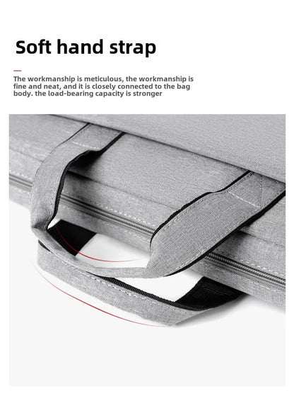 Laptop Bag Sleeve Case Shoulder HandBag Notebook Pouch Briefcases for 14 15 17 Inch Macbook Air Pro HP Huawei Asus Dell Xiaomi