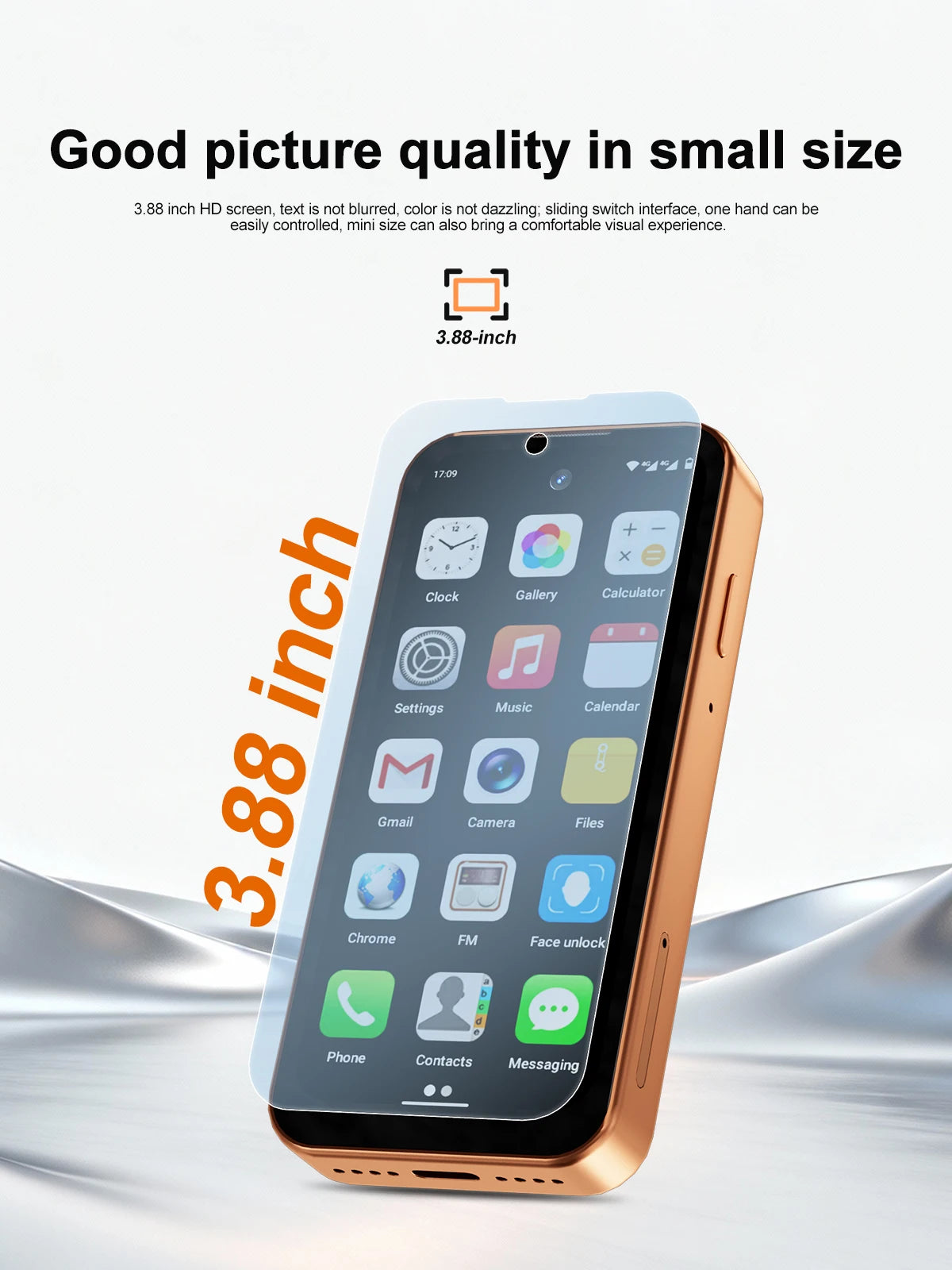 SERVO 19 Air 4G LTE Mini Smartphone Android 12.0 OS Play Store 6GB+128GB Face Unlock OTG 2 SIM 3.88" Screen Pocket Smart Phones