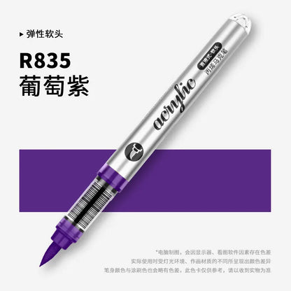 1 PC 120 Colors Acrylic Paint Marker Pens Professional Drawing Pens for Graffiti Manga School Aesthetic Stationery Art Supplies