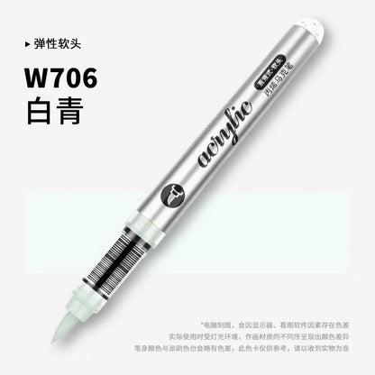 1 PC 120 Colors Acrylic Paint Marker Pens Professional Drawing Pens for Graffiti Manga School Aesthetic Stationery Art Supplies