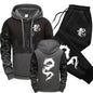 Chinese Dragon Tracksuit Hooded Sweatshirt Sweatpants City Vibe Hoodie 2 Piece Set Autumn Winter Men's Daily Casual Sport Outfit