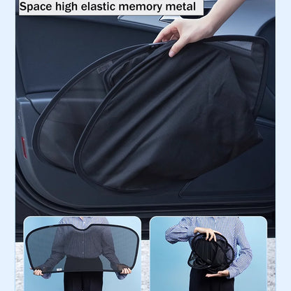 For Leapmotor C10 2024~2026 2025 Car Magnetic Mesh Privacy Sunshade Side Window Sun Shade Mosquito Net Protection Accessories