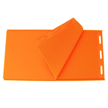 Beeswax Press Sheet Mold DIY Comb Foundation Mold Soft PVC Honeycomb Base Foundation Mould Beekeeping Beeswax Candle Making Tool