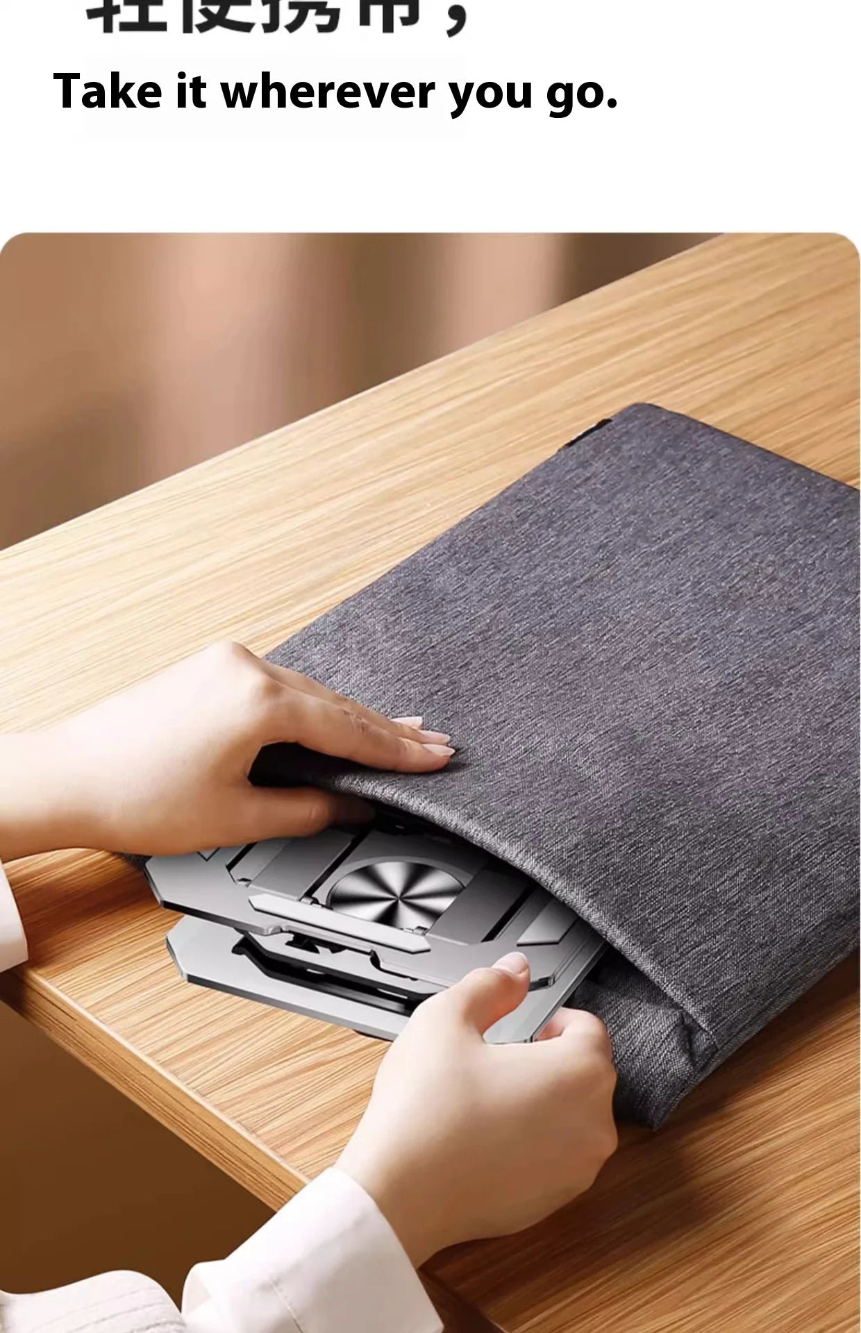 360° Rotating Metal Tablet Stand Foldable Adjustable Desktop Holder Carbon Steel Base Heat Dissipation For Tablet Phone