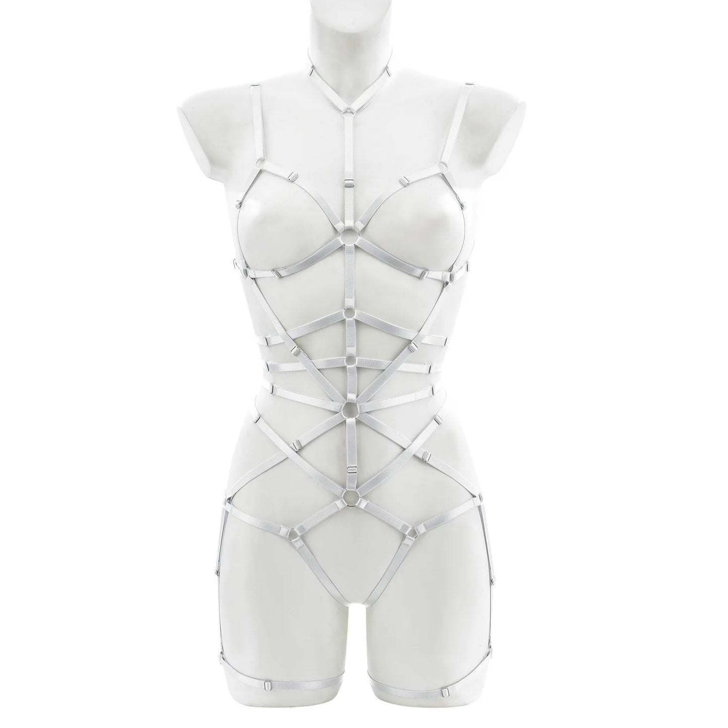 Fun Elastic Binding Strap Set Without Underwear Adjustable Sex Party Props Bdsm Couple Sex