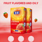 10pcs Fruit Flavor Condoms Sex Toy For Men Strawberry Blueberry Taste Penis Sleeves Ultra Thin Condom Adult reusable Sex Product