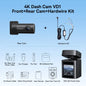 Baseus 4K Dash Cam VD1 Pro Front and Rear UHD Car Camera for SONY Sensor Supercapatior Night Vision WiFi6 DVR Video Recorder
