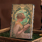 Renaissance A5 Notebook,Oil Painting Hardcover Illustrations,Full-Color Handbook,128 Sheets/Book,100GSM,Professional Handbook