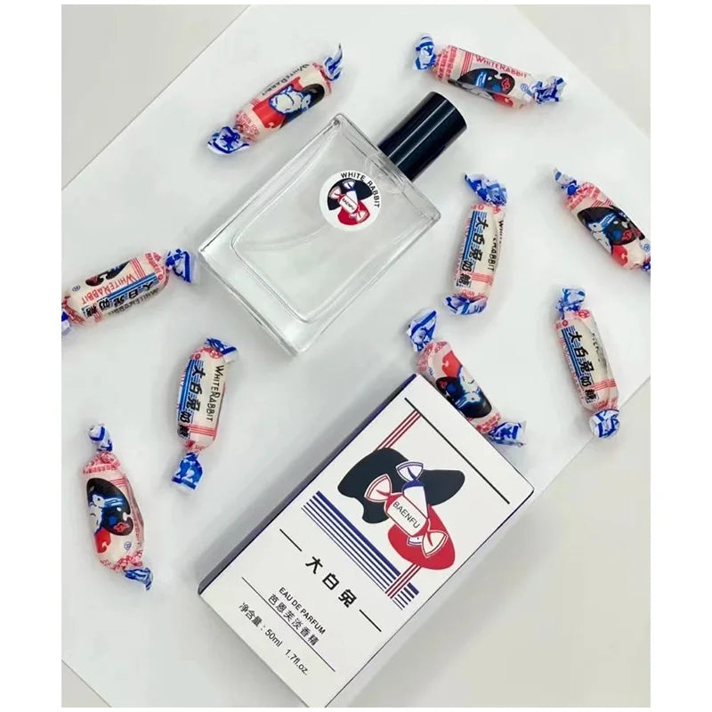 White Rabbit Gourmet Perfume Caramel Milk Coconut Lasting Fragrance Fresh Daily Charm Neutral Sweet Milk Sugar Eau De Toilette