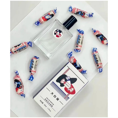 White Rabbit Gourmet Perfume Caramel Milk Coconut Lasting Fragrance Fresh Daily Charm Neutral Sweet Milk Sugar Eau De Toilette