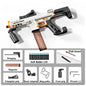 KM9 Unicorn Nylon Soft Powder Launcher Handheld Adult Soft Powder Gun Toy Model Birthday Holiday Gift