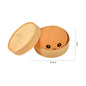 Simulation Dumpling Squishy Rebound Soft Squeeze Stress Ball With Bamboo Steamer Box Anti-Stress Toy Sensory For Creative Gift