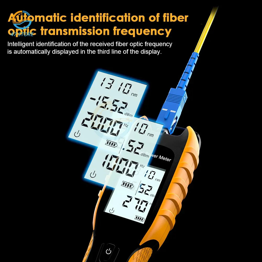 G11 Optical Power Meter High Precision Rechargeable Battery Fiber Optic Power Meter 5G FTTH OPM Tester
