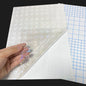 50 Sheets Broken Glass Hologram Cold Lamination Film Sticker A4 Sheets Star Shiny Dots DIY Package Card Photo Holographic Film