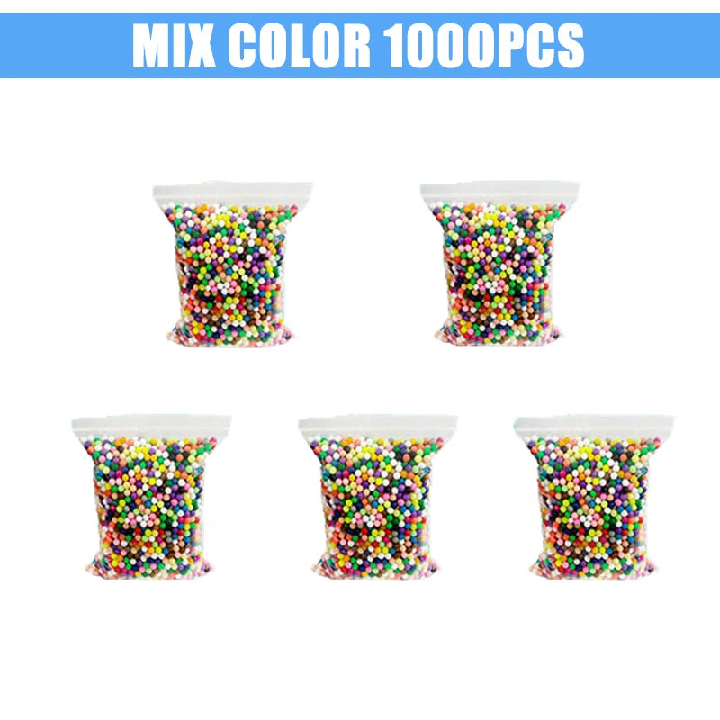 Handmade Magic Water Fuse Beads Creative Beads DIY Art Crafts Toys Magic Water Sticky Beads Sensory Toys Set with Accessories
