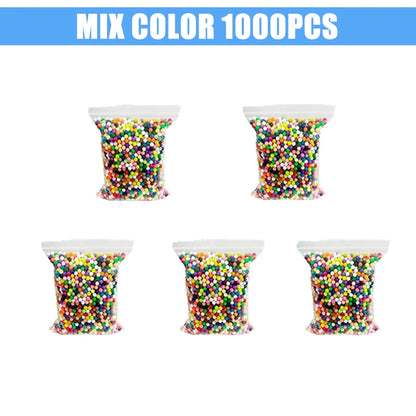Handmade Magic Water Fuse Beads Creative Beads DIY Art Crafts Toys Magic Water Sticky Beads Sensory Toys Set with Accessories