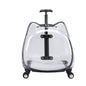 Pet Trolley Case, Fully Transparent Cat Case, Breathable Space Cabin Cat Bag, Outdoor Bag, Portable Small Dog Bag
