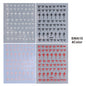 4/8pcs Bowknot Ribbon Nail Stickers Mini Kawaii Lace Bow Tie Design Self-Adhesive Nail Art Decals DIY Manicure Supplies Decor