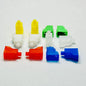 fiber LC dust cap white for LC optical fibre connector attenuator protective plug white plastic free shipping SX ELINK 100pcs