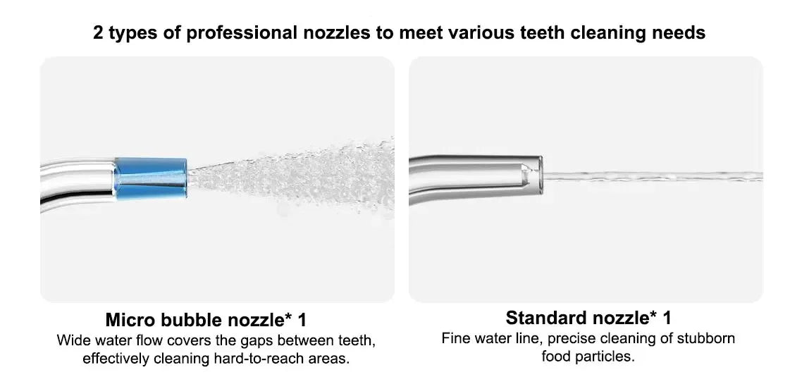 NEW MIJIA MEO705 Portable Oral Irrigator 2 Dental Teeth Whitening Flosser Bucal Tooth Cleaner Waterpulse Water Thread for Teeth