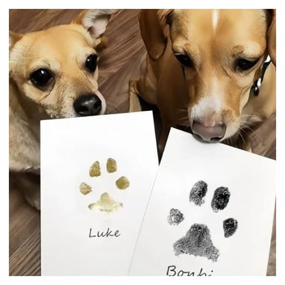Non Toxic Baby Hand Footprint Ink Pad Pet Dog Cat Paw Print Kit Clean Touch No Mess Family Memory Keepsake Newborn Souvenir Gift