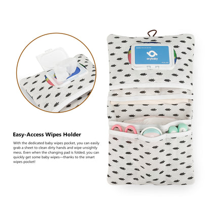 Waterproof Baby Diaper Bag Nappy Storage Reusable Travel Baby Items Organizer Portable Diapers Caddy Storage Babies Accessories