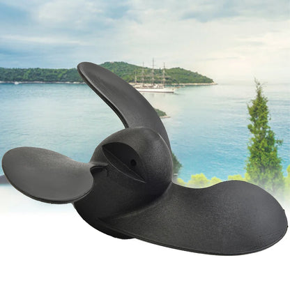 Quality Outboard Propeller, Made of High Strength Nylon, Suitable for Tohatsu3 5HP/Nissan2 5, 3 5HP/Mercury3 5HP Marine Boat