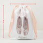 Portable Mesh Dance Bag Breathable Shoes Storage Pouch Girls Ballet Organizer Bags Shoe Pouches Bag Drawstring Dance Shoes Pouch