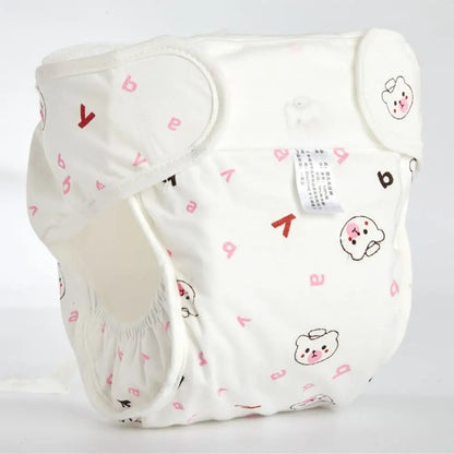 0-12Months Adjustable Reusable Diaper Pants Baby Washable Diaper Convenient 3-15kg Leakproof Cloth Diapers Newborn