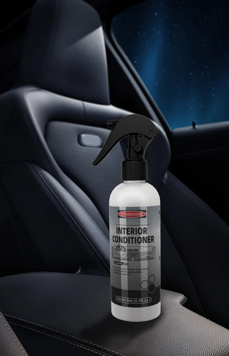 Hydroshine Car Interior Conditioner Interior Plastic Restore Wax Coat Exterior Cleaner Multifunctional Leather Care Maintenance