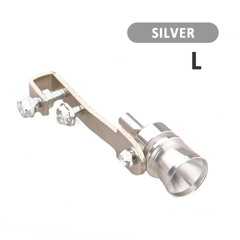 Universal Car Exhaust Pipe Oversized Turbo Whistle Car Refitting Turbo Whistle Exhaust Pipe Sound Tail Muffler