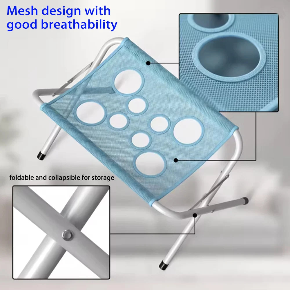 Portable Foldable Pet Grooming Hammock Stand Adjustable Dog Cat Bathing Nail Clipping Drying Mesh Support Rack for Small Pets