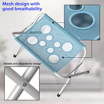 Portable Foldable Pet Grooming Hammock Stand Adjustable Dog Cat Bathing Nail Clipping Drying Mesh Support Rack for Small Pets