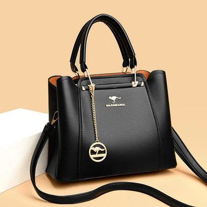 2026 Luxury Women Designer 3 Layers Shoulder Crossbody Sac Ladies Large Capacity Leather Handbags Shopper Brand Messenger Totes