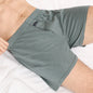 1PCS Men's Underwear Aro Pants Pure Cotton Home Sleeping Pants Loose Breathable Men's High Waisted Four Corner Boxers Shorts