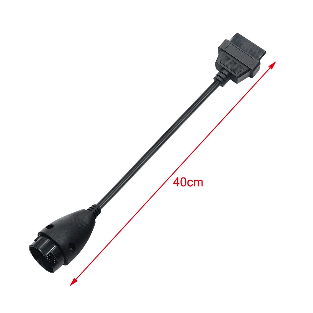 New for Benz 38 Pin to 16 Pin OBD2 OBD Cable Adapter for Mercedes 38 Pin Diagnostic OBDII Connector MB 38 Pin OBD 2 Cables