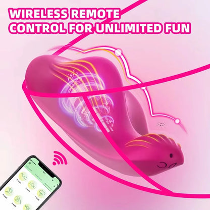 Wearable Bluetooth APP Vibrator for Women Wireless Remote Control Vibrating Egg Clitoris Stimulator Female Sex Toys for Couples